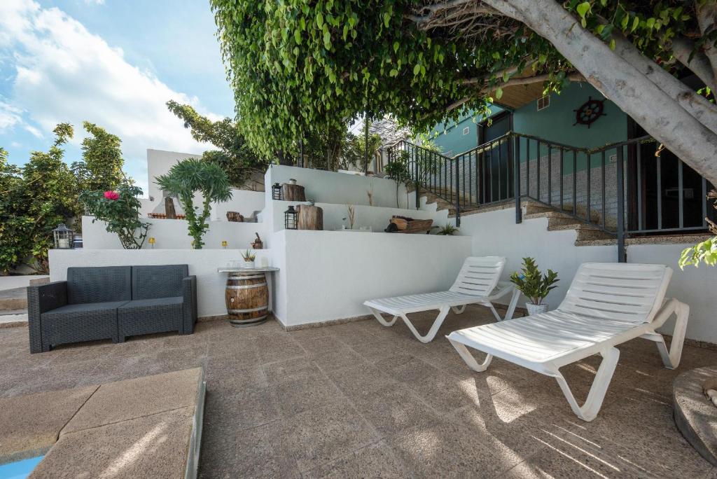 A balcony or terrace at Casa Reina del Atlántico