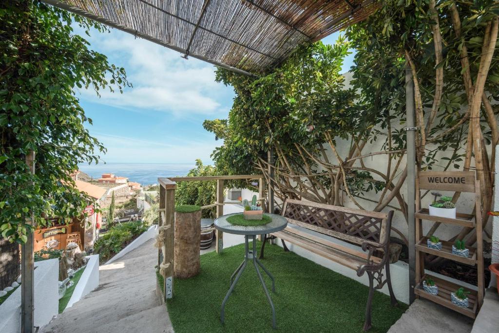 A balcony or terrace at Casa Reina del Atlántico