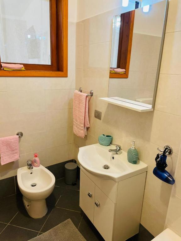 Koupelna v ubytování Casa Dei Fiori 3