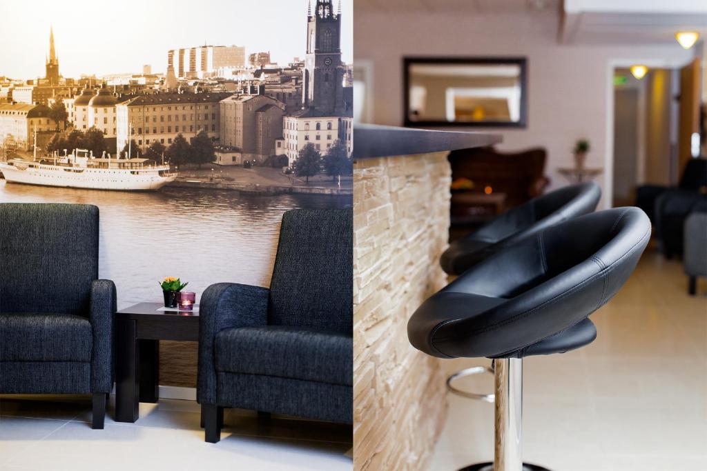 Posezení v ubytování Hotel Expo Stockholm