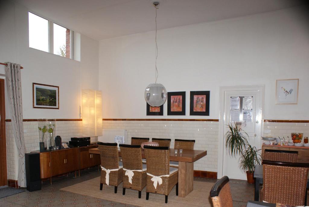 Posezení v ubytování Manoir Bonpassage