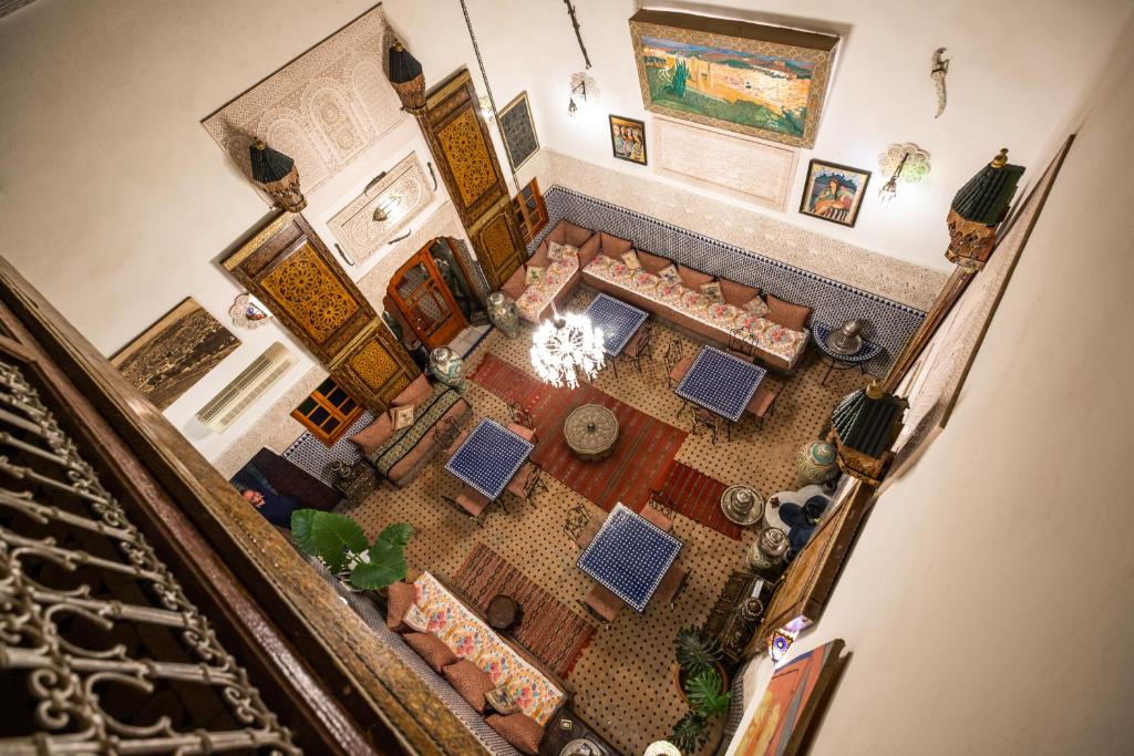 Posezení v ubytování Riad Dar Tahri & SPA