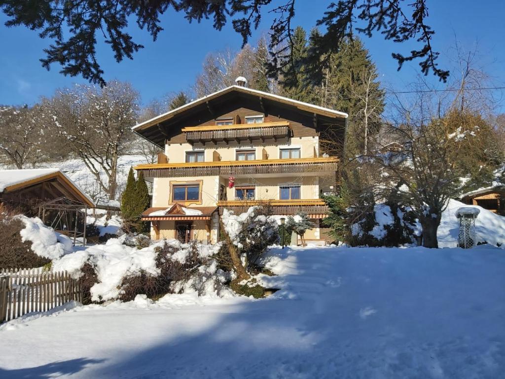 B&B Pension Karlsdorfer Hof v zimě
