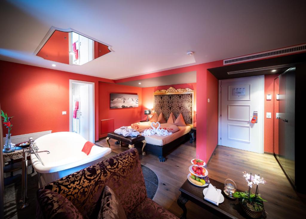 Hotel Krebs Interlaken - Resim 14