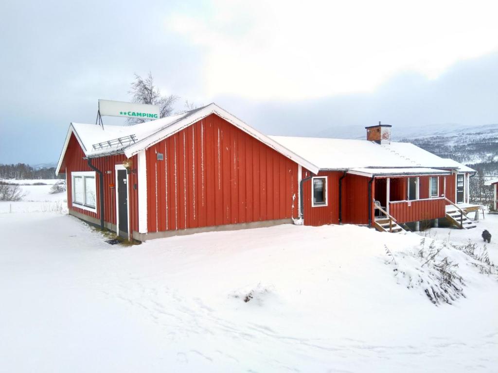 Fjâllnäs Camping & Lodges зимой