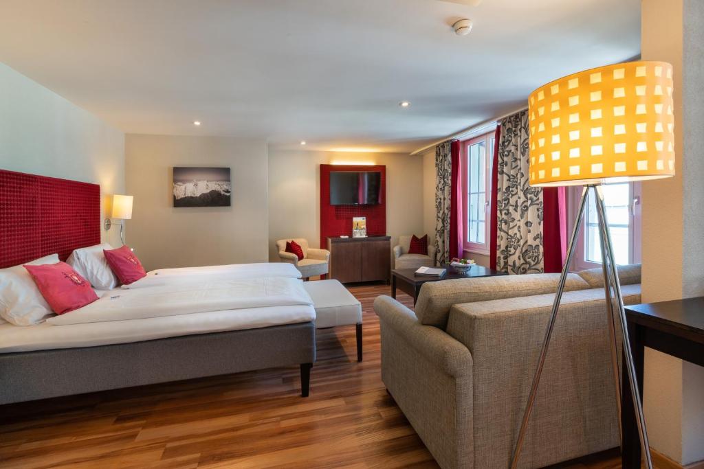 Hotel Krebs Interlaken - Resim 10