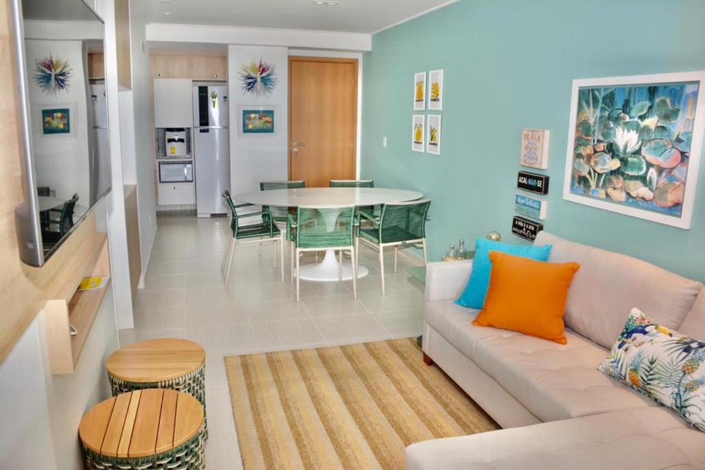  Cupe beach living - porto de galinhas - flat 3 quartos