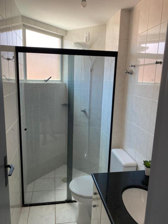  Apartamento pé na areia - sacada e churrasqueira - para até 6 pessoas