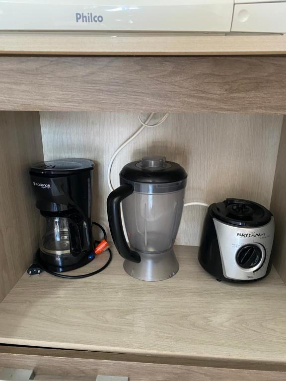  Apartamento pé na areia - sacada e churrasqueira - para até 6 pessoas