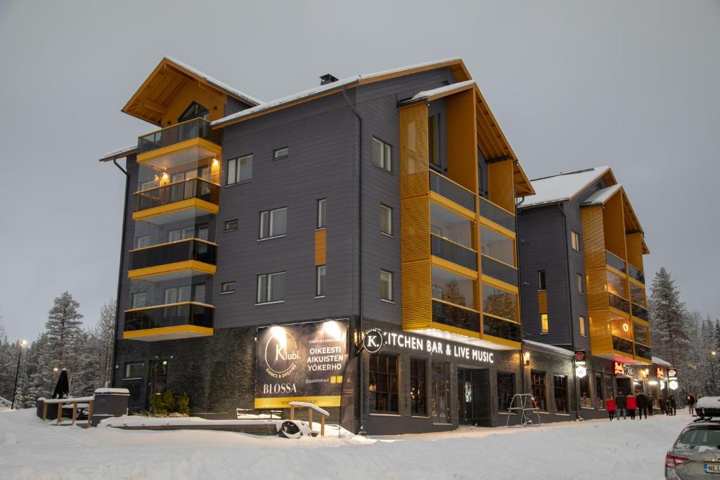 Bygningen som lejligheden ligger i