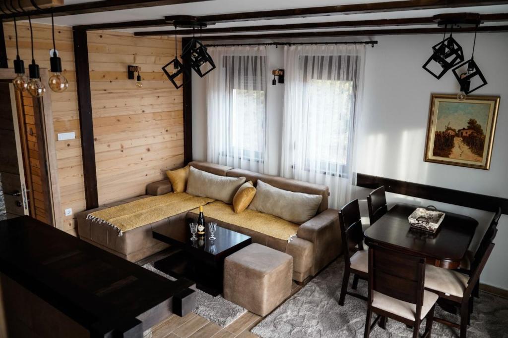 Posezení v ubytování Vila Rajski kutak Kopaonik