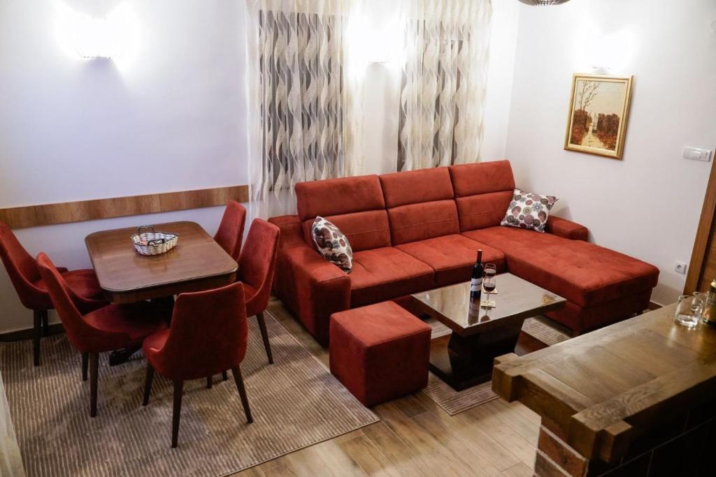 Posezení v ubytování Vila Rajski kutak Kopaonik