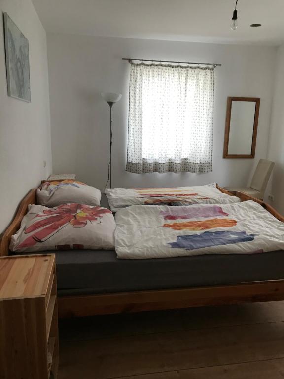 Postel nebo postele na pokoji v ubytování Family like