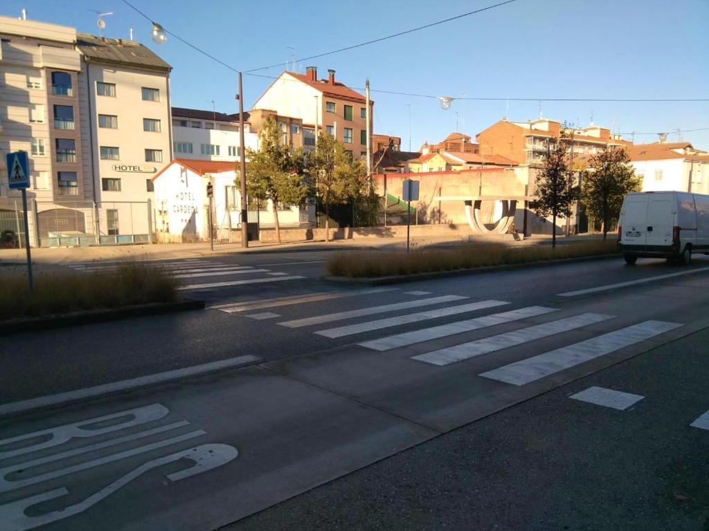 The surrounding neighborhood or a neighborhood close to the holiday home