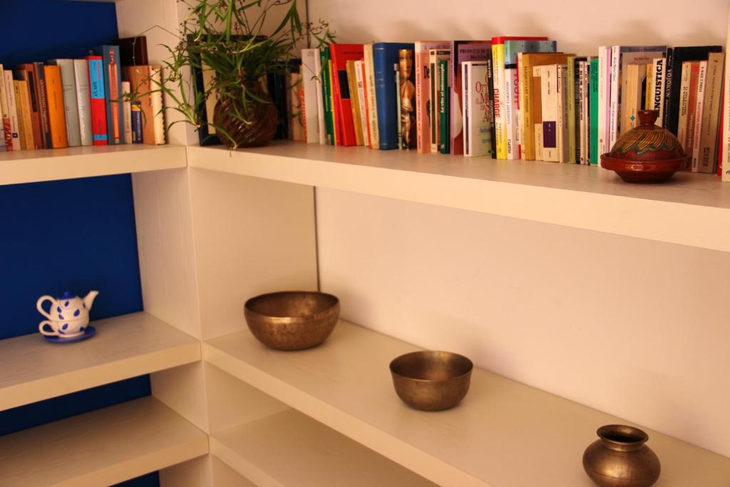 Biblioteka w domu wakacyjnym