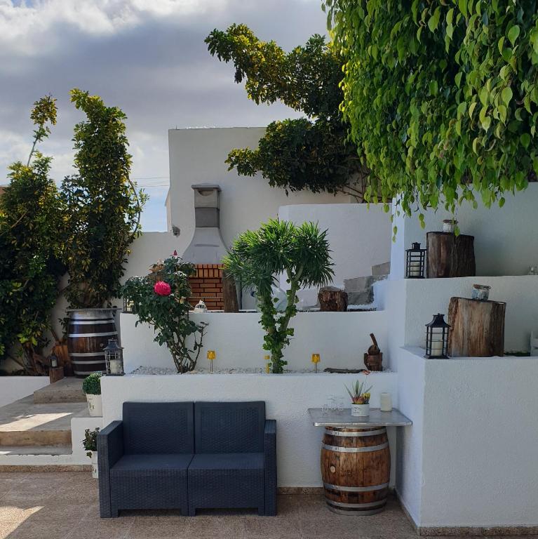 A seating area at Casa Reina del Atlántico