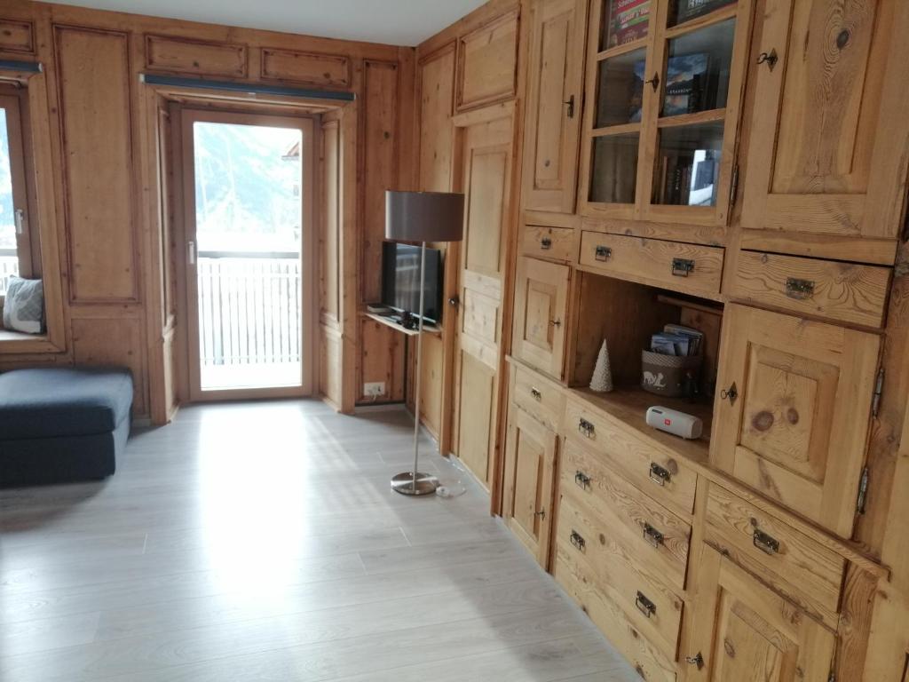 TV a/nebo společenská místnost v ubytování Ferienwohnung PARDI