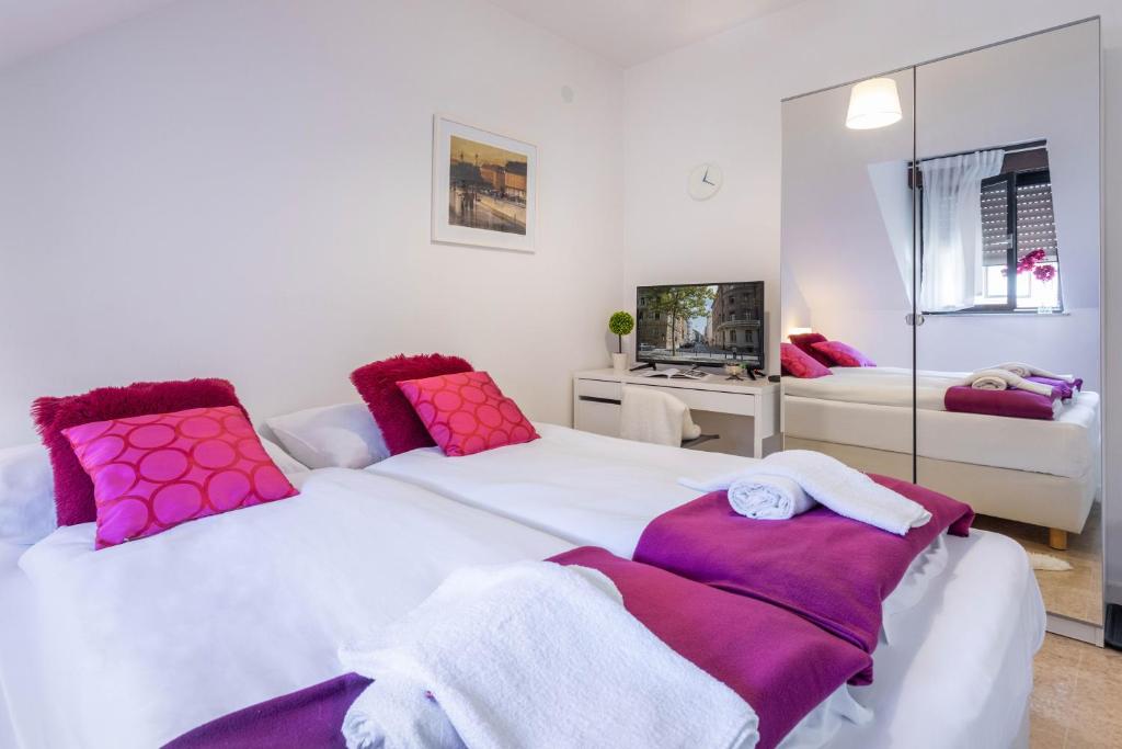 Fotografia z galérie ubytovania Duplex Apartment Kvaternik Square v Záhrebe