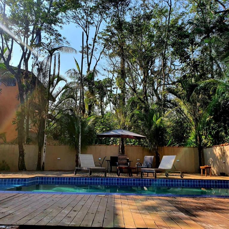  Casa Macuco - com piscina e na praia de Camburi
