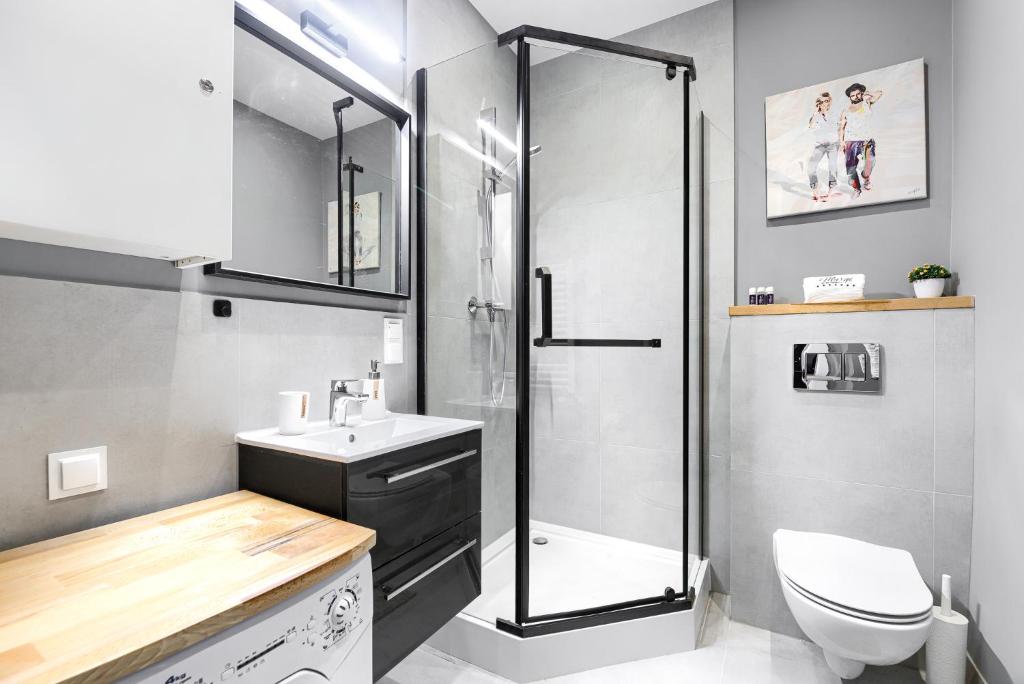 Kúpeľňa v ubytovaní MARGI Igram Apartament