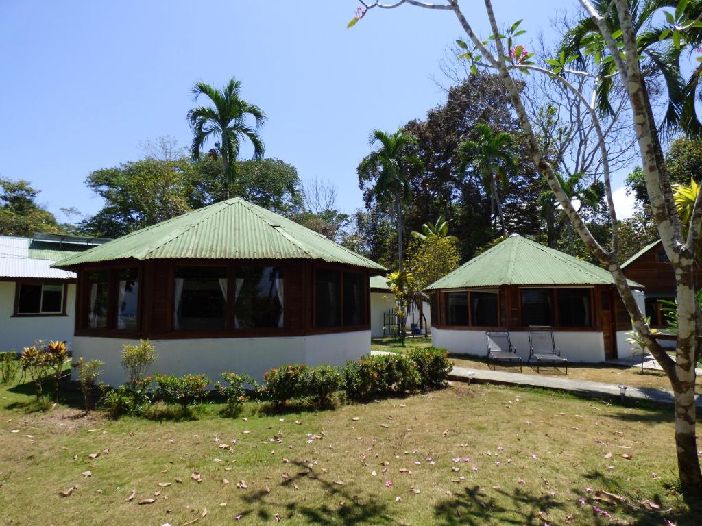 Zahrada ubytování Corcovado Beach Lodge