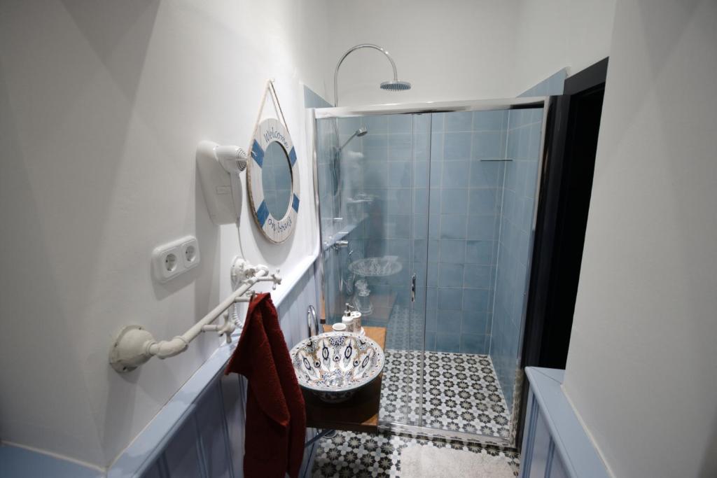 Koupelna v ubytování Ister Guesthouse
