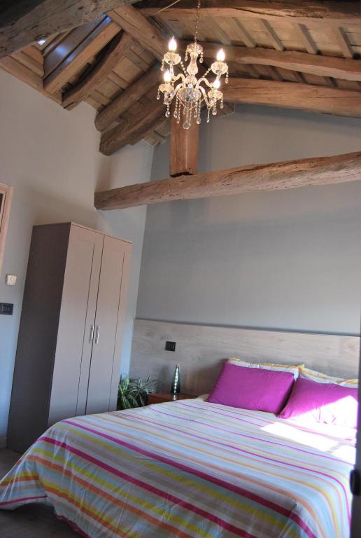 Postel nebo postele na pokoji v ubytování b & b Alle 3 palme