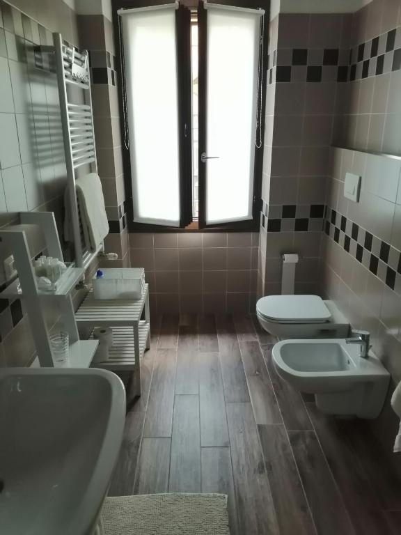 Koupelna v ubytování BnBFuoriMilano