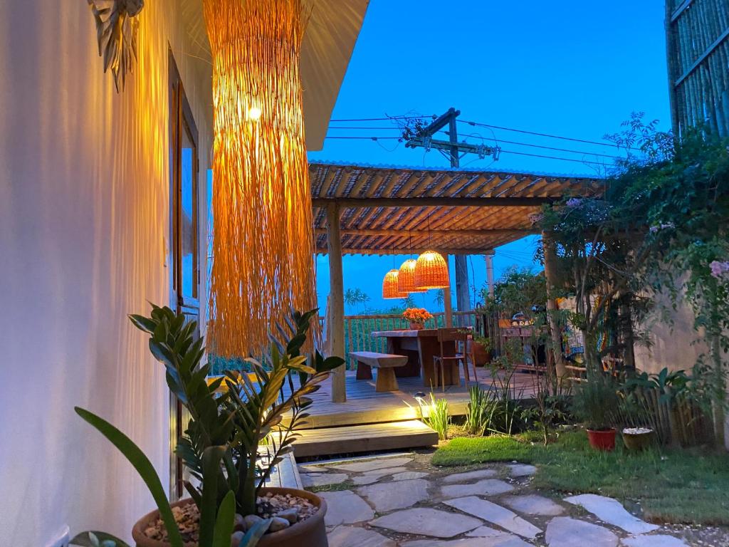Zahrada ubytování Casa Ocean Trancoso