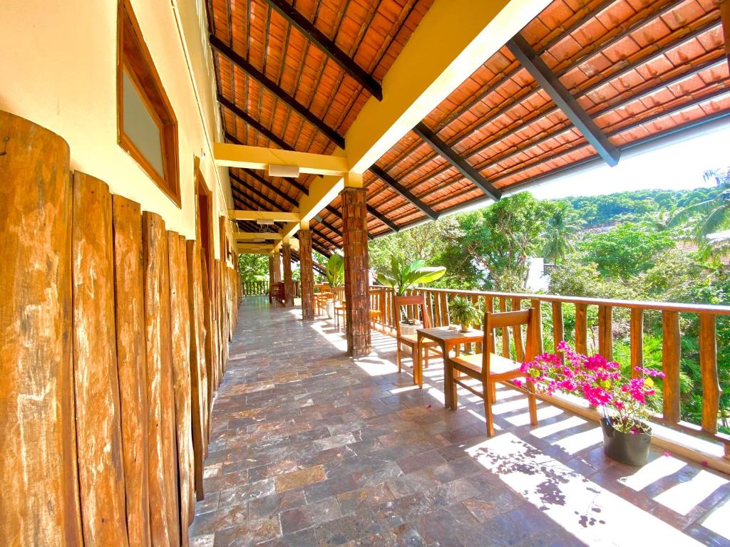 Balkón nebo terasa v ubytování Bauhinia Resort & Spa Phu Quoc