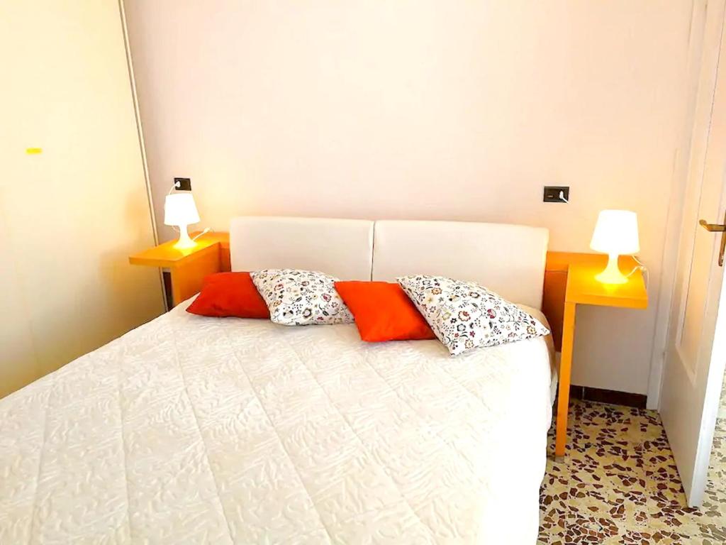 Posteľ alebo postele v izbe v ubytovaní Charming Apartment in Corniglia, 43 m² with parking