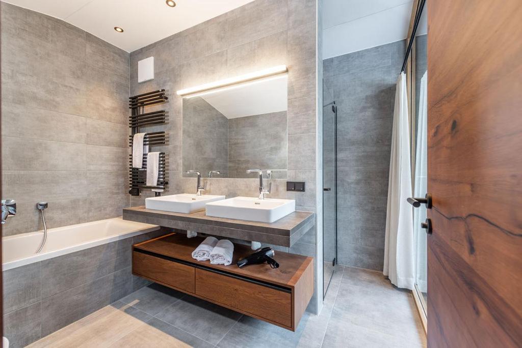 Kúpeľňa v ubytovaní Appartements Wehrhof by Schladmingurlaub
