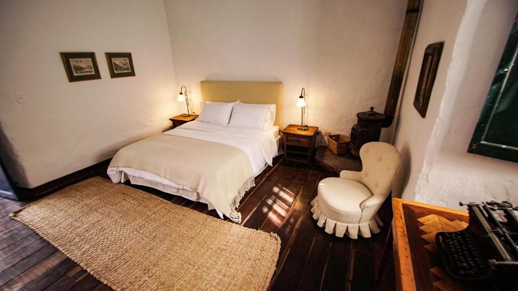 Postel nebo postele na pokoji v ubytování Casa La Bisbal