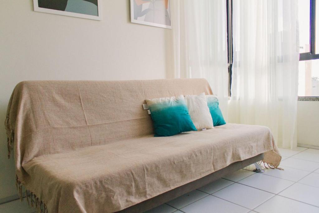  Apartamento a poucos passos do mar em Tambaú por Carpediem