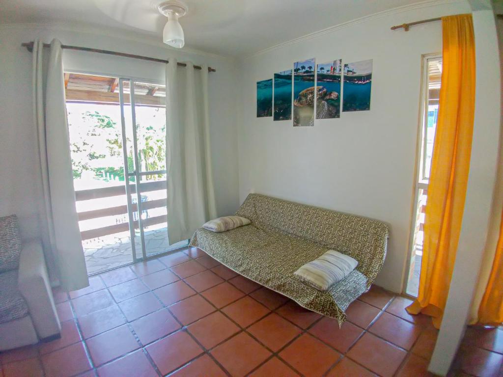  Praia de Maranduba - Em frente ao Mar - Apto Duplo para até 12 pessoas - Internet para Home Office - 150Mb fibra ótica