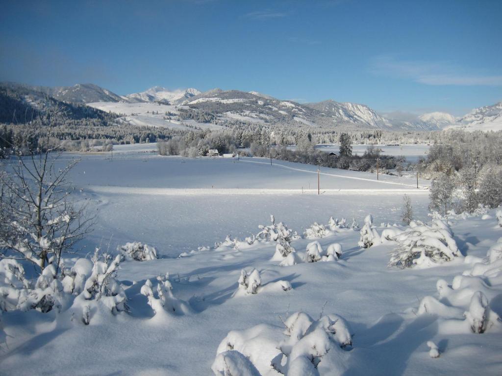 Sun Mountain Lodge v zimě