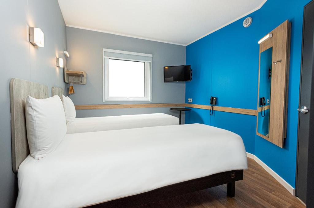 Uma cama ou camas num quarto em ibis budget Lima Miraflores