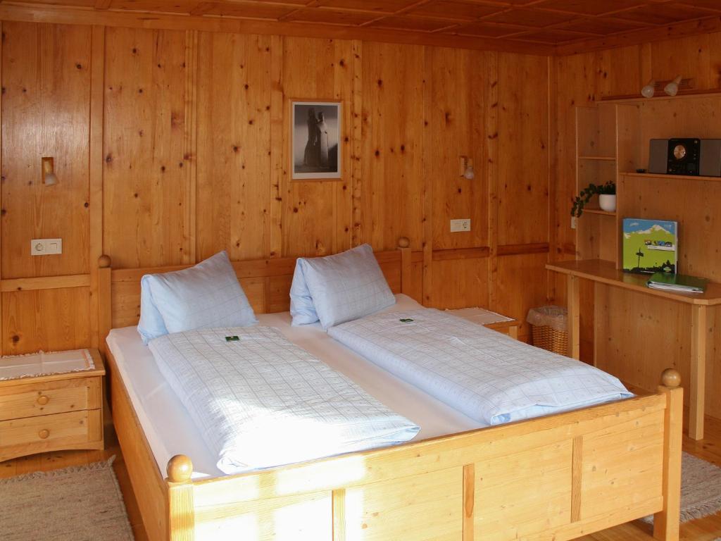 Postel nebo postele na pokoji v ubytování Elsenhof