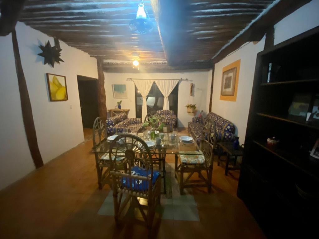 Posezení v ubytování Casa CARIBE Cancun