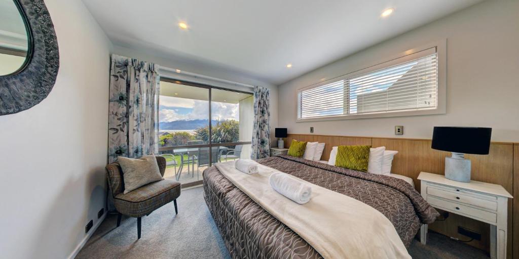 Postel nebo postele na pokoji v ubytování Alpine Resort Wanaka THC Hotels and Resorts