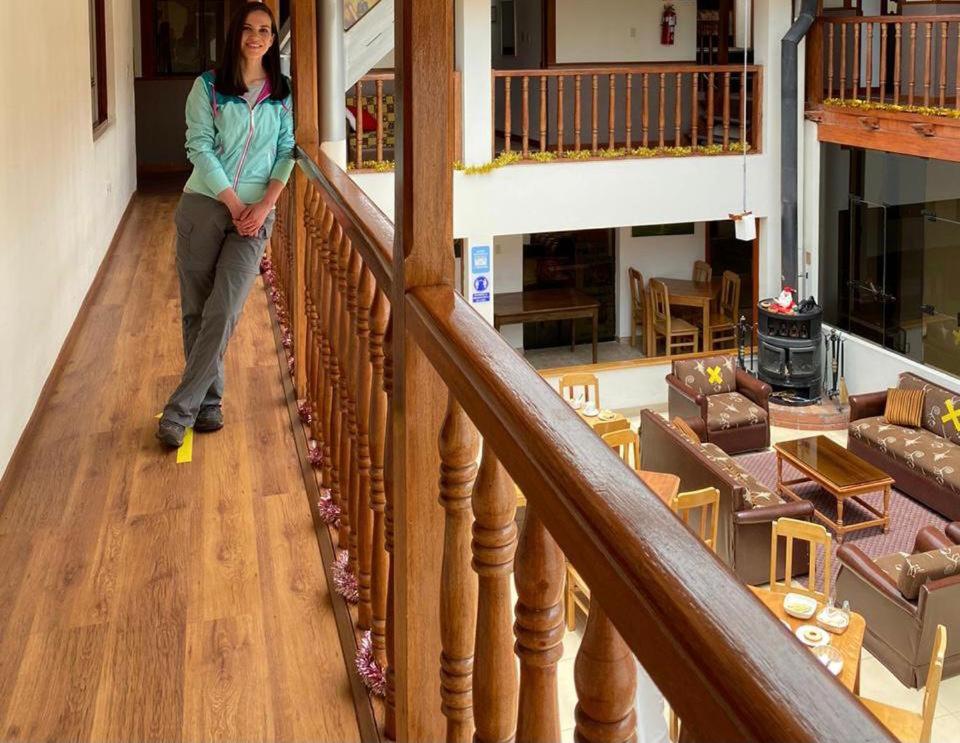 Istumisnurk majutusasutuses Saphi Inn Cusco - Excelente ubicación