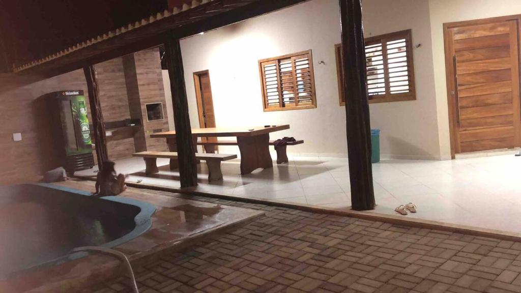  Casa com piscina na praia das Emanoelas emTibau-RN