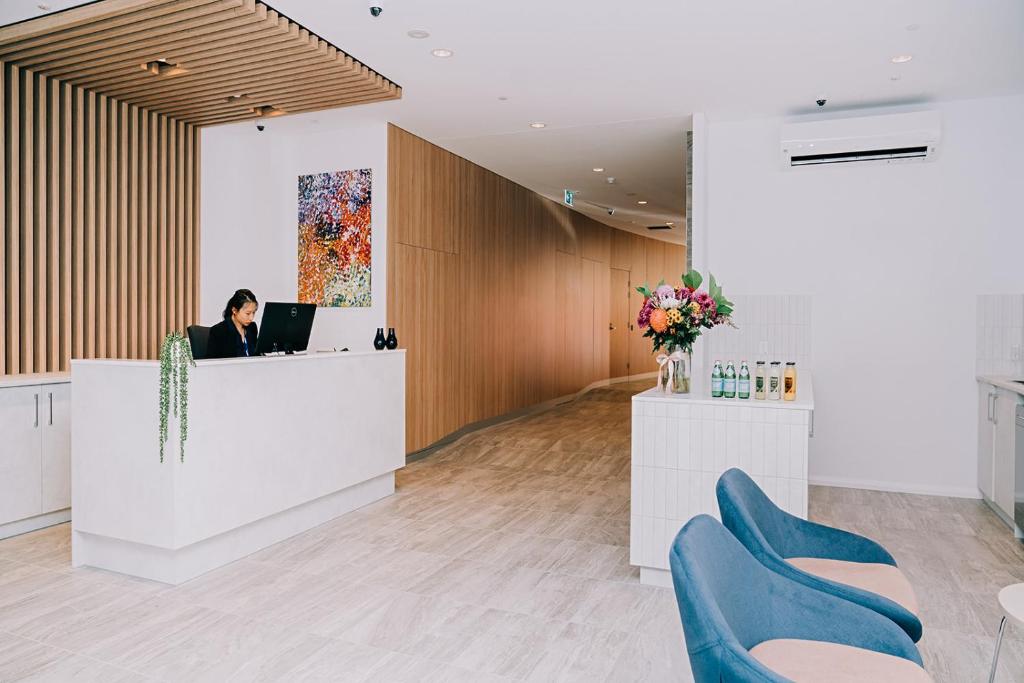 Vstupní hala nebo recepce v ubytování Toms Court Hotel