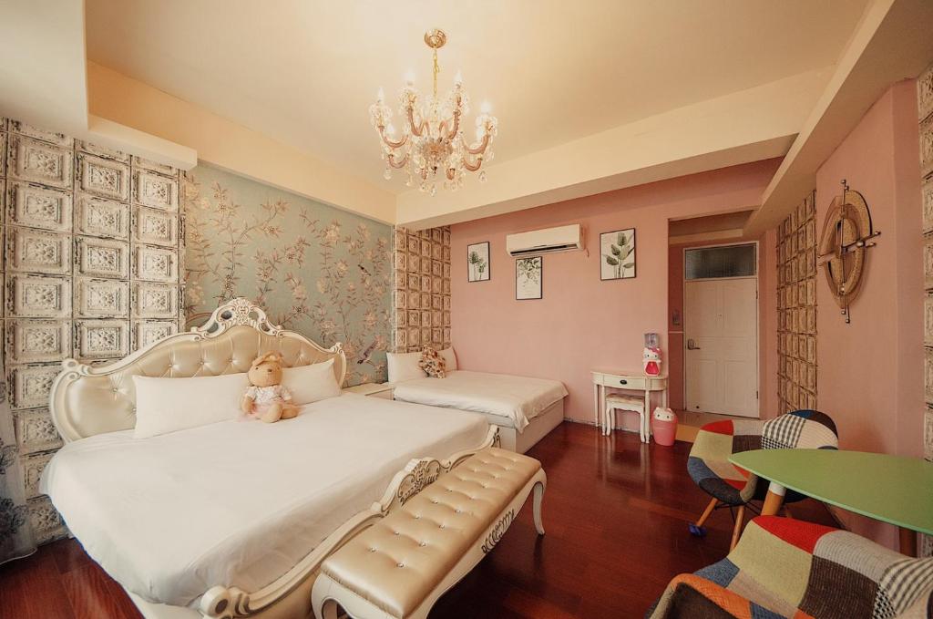 五指山遠百民宿-附停車位-家庭房附電動麻將桌 - Quadruple Room With Bathroom