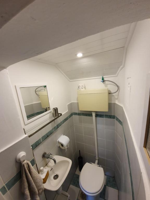 Koupelna v ubytování Cosy Room Zagreb