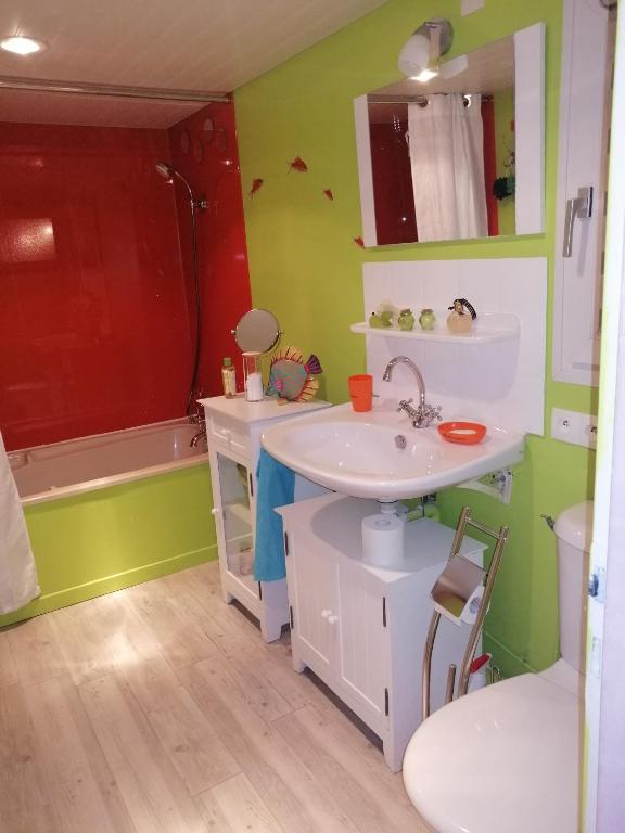Chez Papinette, proche gare et centre, pdj compris - Camera Doppia Con Bagno Privato