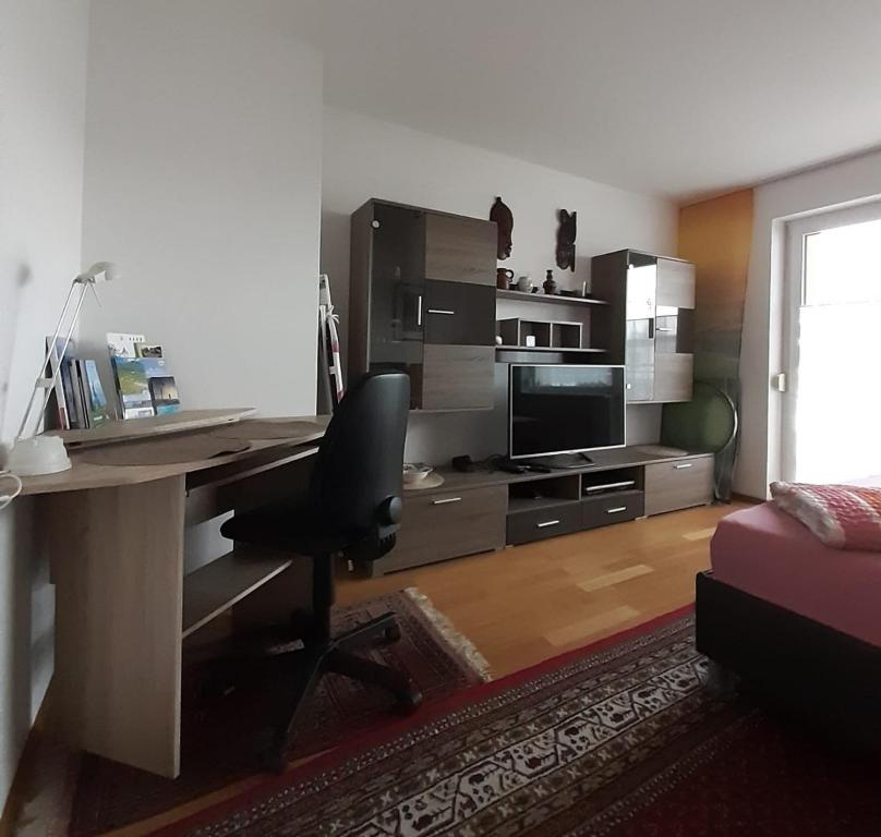 Kuchyň nebo kuchyňský kout v ubytování Familie Ohneberg