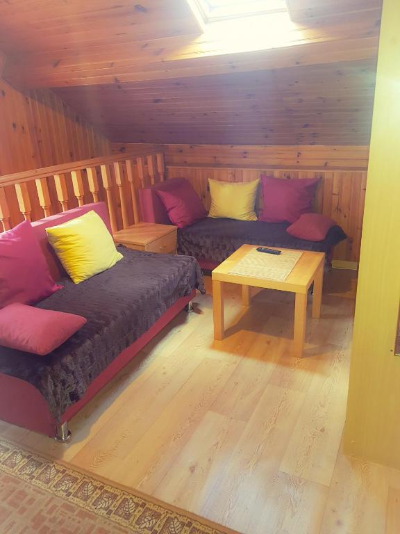 Posezení v ubytování Chambres d'Hôtes Vadiera