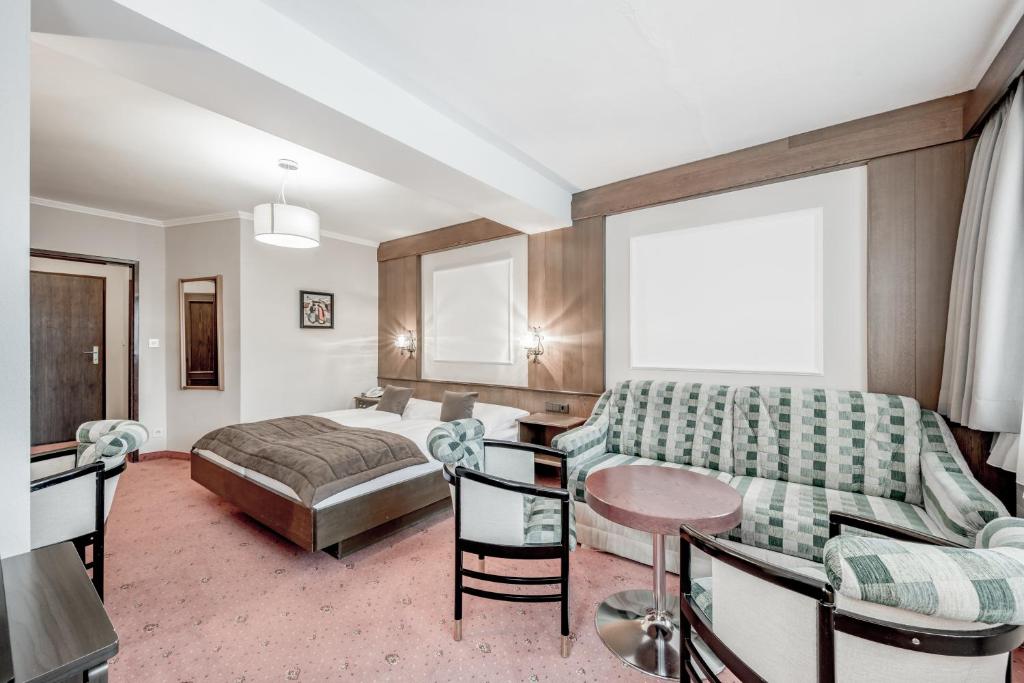 Posezení v ubytování Hotel Sportiv by VAYA