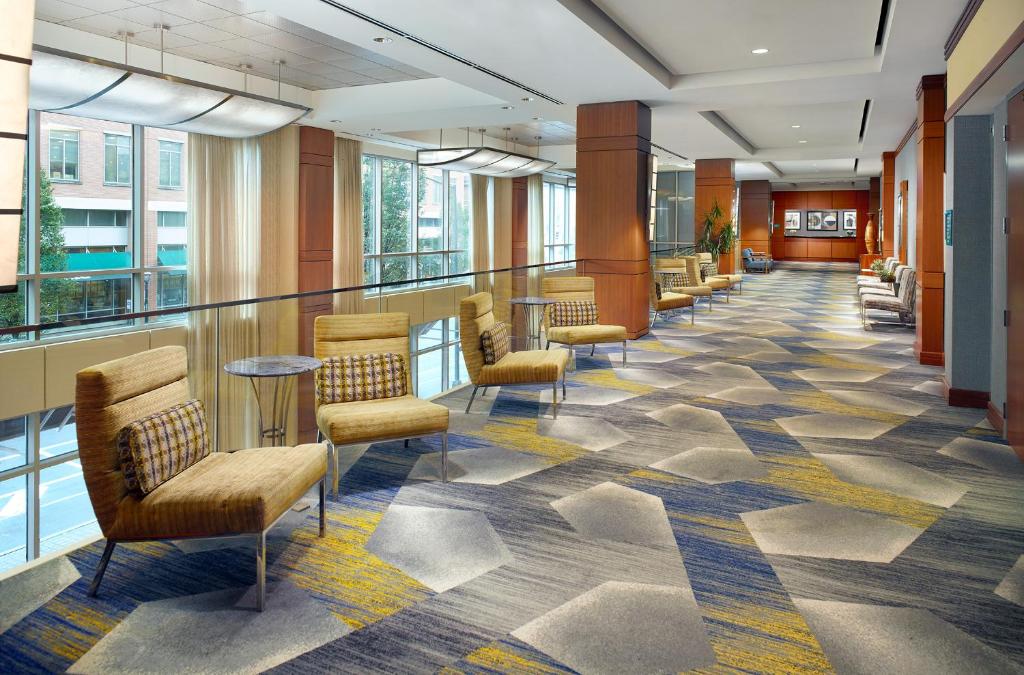 Posezení v ubytování Georgia Tech Hotel and Conference Center